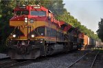 Northbound grain train